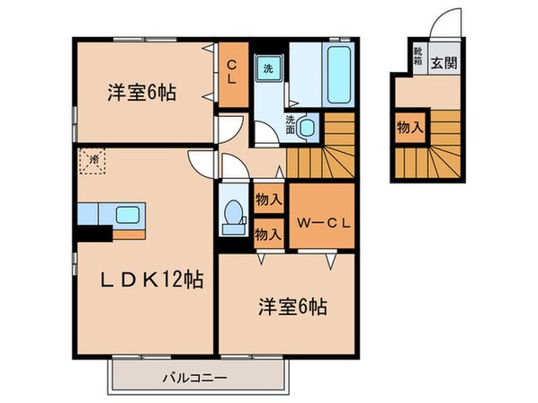 グラン　ソレイユの物件間取画像